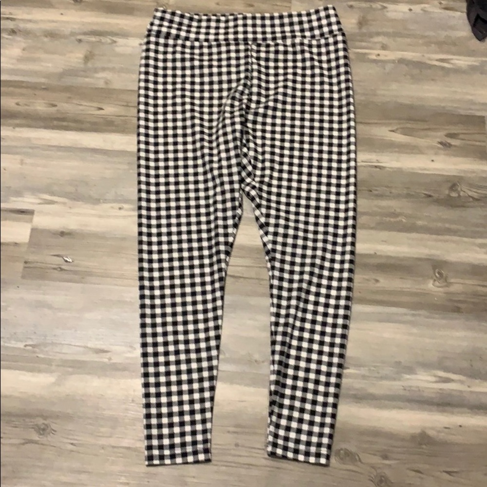 Checkered Leggings